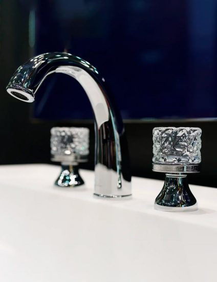 Смеситель для раковины Boheme Crystal 277-CRST