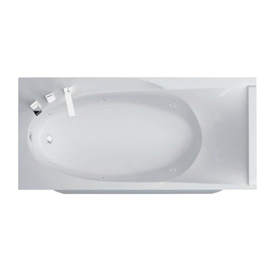 Акриловая ванна Aquatika Кинетика 170 см Sensa
