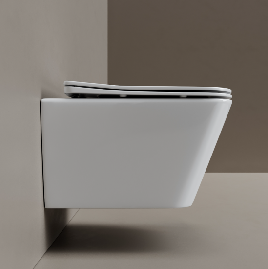 Унитаз подвесной Ceramicanova Miro CN11003T с сидением