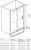 Душевая дверь в нишу Good Door Altair WTW-140-C-CH