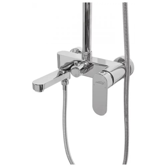 Душевая стойка Hansberge H5044C, хром