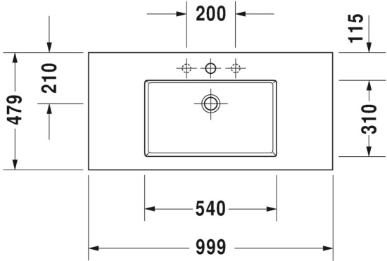 Мебель для ванной Duravit Brioso каштан темный