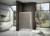 Душевой уголок Good Door Latte WTW+SP-G-WE 140x90