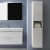 Пенал Laufen Base 4.0269.2.110.261.1 R с полкой, белый глянцевый