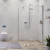 Душевой уголок Wasserkraft Aller White 10H10RWHITE 120x100 см Душевой уголок Wasserkraft Aller White 10H10RWHITE 120x100 см