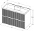 Тумба с раковиной Aquanet Джейн 100 белая матовая, раковина Фортуна Тумба с раковиной Aquanet Джейн 100 белая матовая, раковина Фортуна