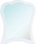Зеркало Bellezza Грация 80 белое Зеркало Bellezza Грация 80 белое