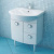 Мебель для ванной Triton Лира 65 R, 1 дверь, 2 ящика, белая