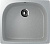 Мойка кухонная Ulgran U-408-310 серая
