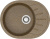 Мойка кухонная ZETT lab. T010Q009 терракот