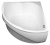 Акриловая ванна Aquanet Fregate 00205488 125x125 см, с каркасом