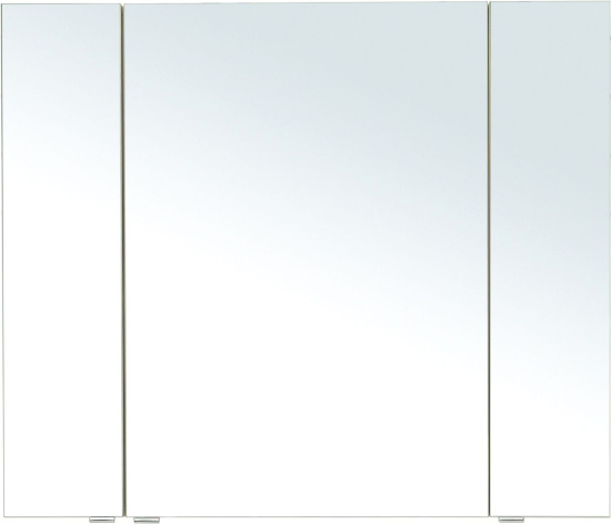 Зеркало-шкаф Aquanet Алвита new 100 дуб веллингтон белый