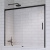 Шторка на ванну Radaway Idea Black PN DWJ 170 L