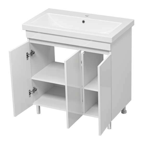 Тумба с раковиной Misty Енисей 80