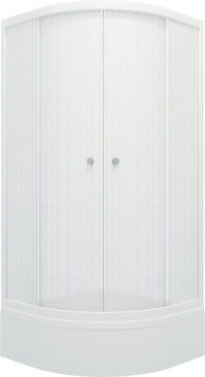 Душевой уголок Triton Стандарт Щ0000041041 100х100 см белый, с поддоном