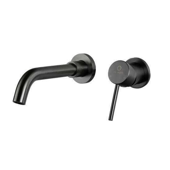 Смеситель для раковиный Filarete Roun FL4020BG, графит