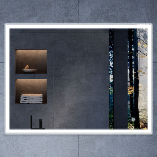 Мебель для ванной Vincea Gio 80 темный дуб