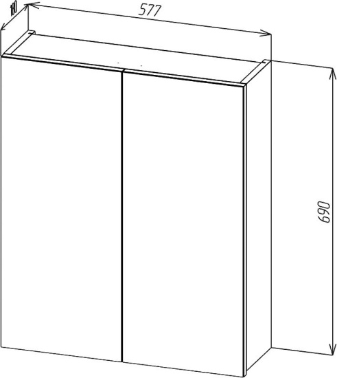 Мебель для ванной Sanstar Велья 60
