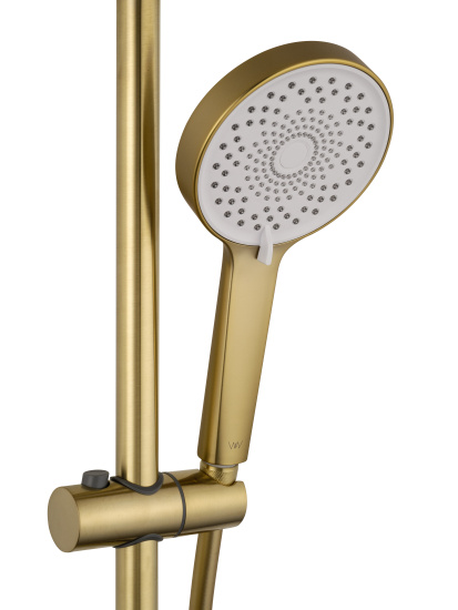 Душевая стойка Wonzon & Woghand Stick WW-88739903-BG с термостатом