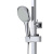 Душевая стойка D&K Berlin Steinbeis DA1433716A02 белый