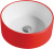 Накладная раковина Melana 805-7078АRW красная