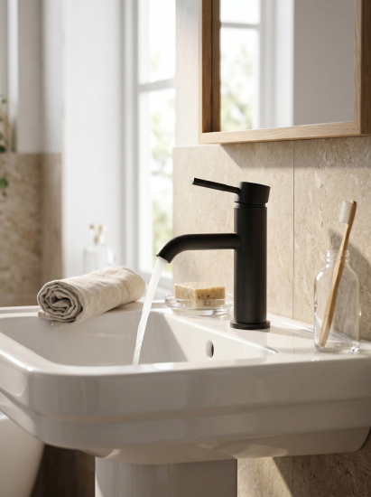 Смеситель для раковины Fiore Xenon 44NN5283, черный