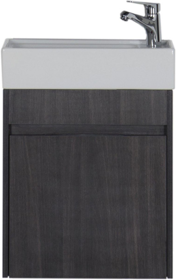 Тумба с раковиной Aquanet Лидс 50 эвкалипт мистери