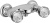 Смеситель для душа Migliore Axo Swarovski ML.AXO-646F Cr