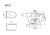Подвесной унитаз Black&White Universe W-727 Подвесной унитаз Black&White Universe W-727
