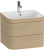 Тумба с раковиной Duravit Happy D.2 Plus 60 средиземноморский дуб