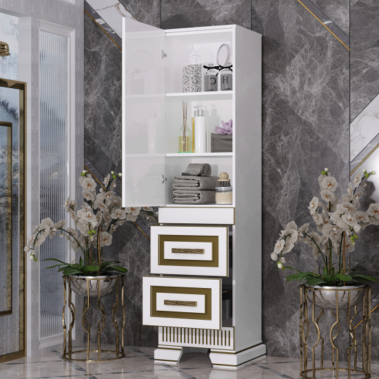 Пенал Opadiris Оникс L золотая патина