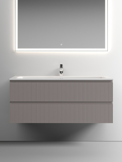 Тумба с раковиной Sancos Snob T 120 Doha Soft SNT120SM, подвесная