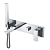 Смеситель для ванны с душем Boheme Qubic 474-2-CR