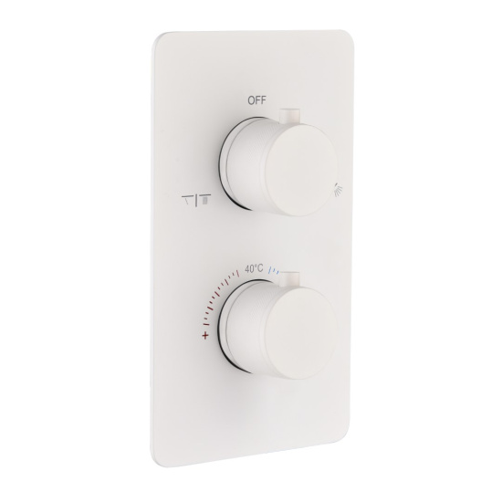 Душевой комплект для душа Boheme Cell белый матовый, термостат