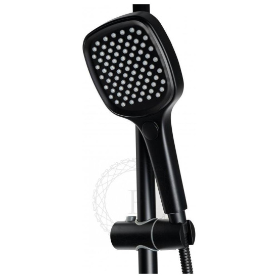 Душевая стойка Filarete Retta FL2030BL, черный