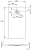 Поддон для душа Radaway Kyntos F 110x80 white, с сифоном