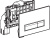 Кнопка смыва Geberit Sigma 40 115.600.SQ.1 с системой удаления запахов