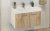 Мебель для ванной Comforty Рига 80 дуб сонома Мебель для ванной Comforty Рига 80 дуб сонома