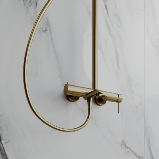 Душевая стойка AQUAme AQM8011BG