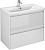Тумба с раковиной Velvex Klaufs 80.2Y белая, подвесная