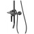 Душевая стойка Hansberge H5068BG, графит Душевая стойка Hansberge H5068BG, графит