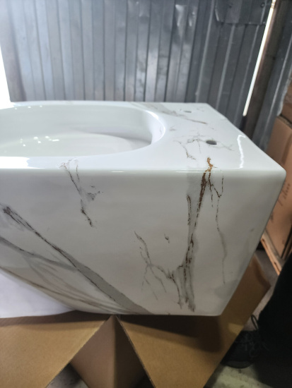 Инсталляция Geberit Duofix Delta 458.128.21.1 с кнопкой смыва Delta 51 + унитаз подвесной CeramaLux 2213-K