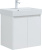 Тумба с раковиной Aquanet Nova Lite 60 белый глянец, с дверками