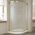 Душевой уголок Vegas Glass ZS-F 100*90 09 10 профиль золото, стекло сатин Душевой уголок Vegas Glass ZS-F 100*90 09 10 профиль золото, стекло сатин