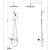 Душевая стойка Boheme Stick Spirale 128-BRB.4