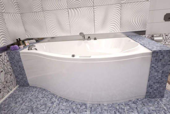 Смеситель на борт ванны Aquanet Practic AF111-63B
