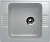 Мойка кухонная Ulgran U-204-310 серая