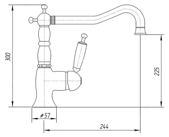 Смеситель для кухни Migliore Oxford 18293 медь