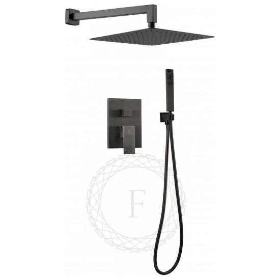 Душевая система Filarete Fing FL1043BG, графит