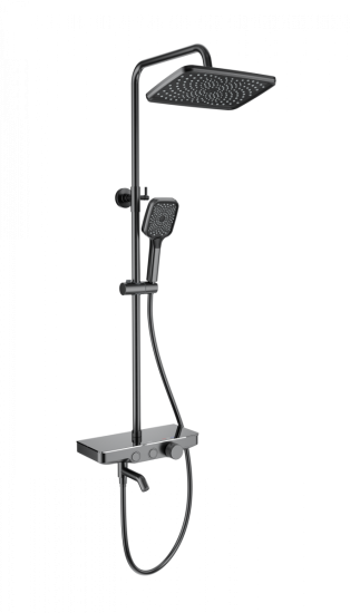 Душевая стойка Wonzon & Woghand WW-B3099-A-BGG с термостатом